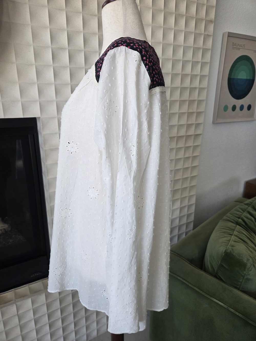 Matilda Jane Make Believe Snow Globe Tunic Peasant Bohemian Cottagecore Top XXL - Picture 4 of 11